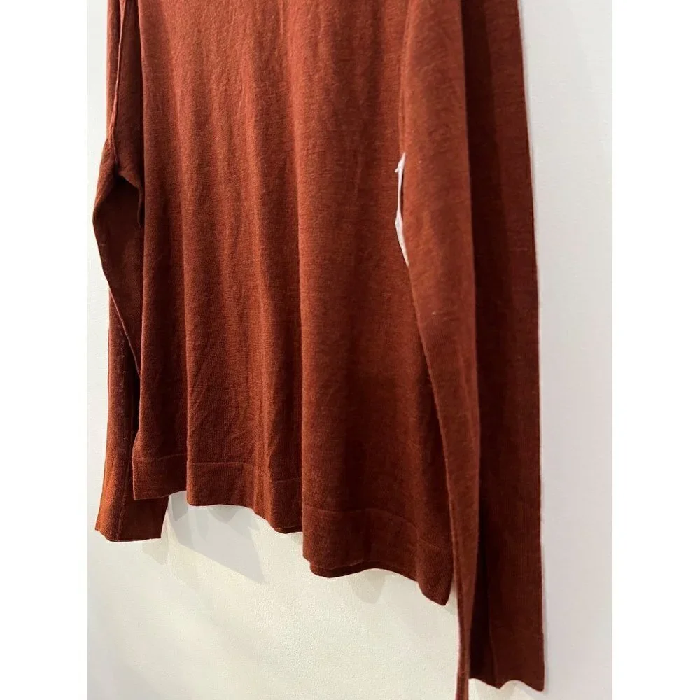 NWT GOOD MAN BRAND Size XL MVP Slim Fit Notch Neck Wool Sweater brown MSRP$185